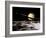 Saturn Seen from the Surface of its Moon, Rhea-Stocktrek Images-Framed Photographic Print