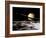 Saturn Seen from the Surface of its Moon, Rhea-Stocktrek Images-Framed Photographic Print