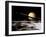 Saturn Seen from the Surface of its Moon, Rhea-Stocktrek Images-Framed Photographic Print