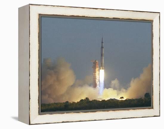 Saturn V Rocket-null-Framed Premier Image Canvas