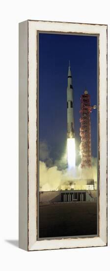 Saturn V Rocket-null-Framed Premier Image Canvas