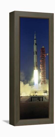 Saturn V Rocket-null-Framed Premier Image Canvas