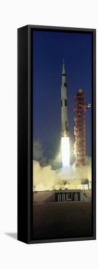 Saturn V Rocket-null-Framed Premier Image Canvas