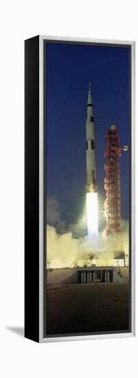 Saturn V Rocket-null-Framed Premier Image Canvas