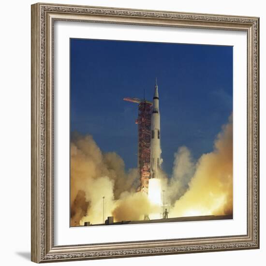 Saturn V Rocket-null-Framed Photographic Print