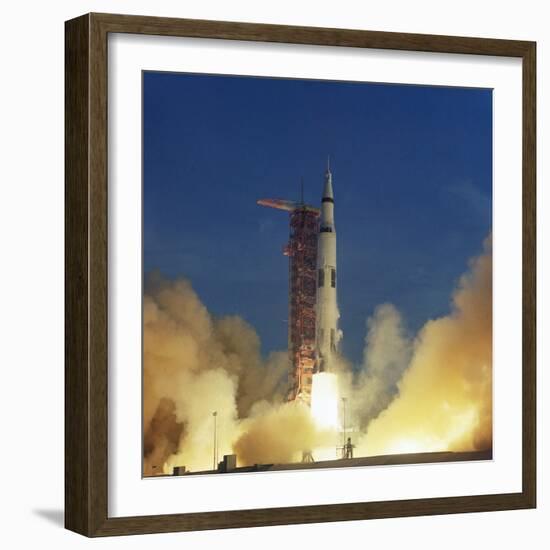 Saturn V Rocket-null-Framed Photographic Print