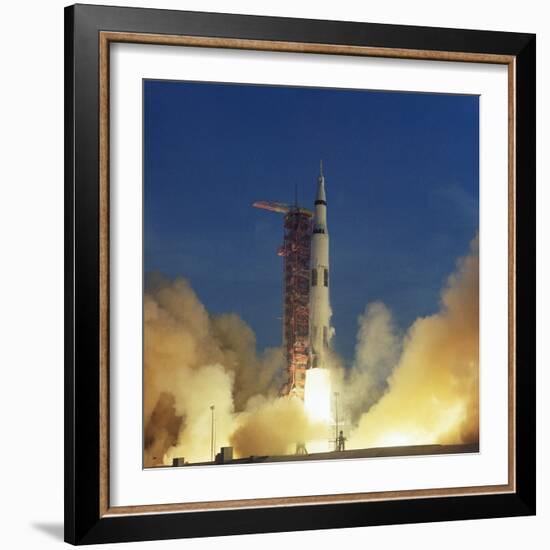 Saturn V Rocket-null-Framed Photographic Print