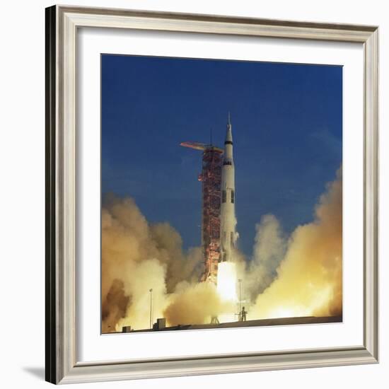 Saturn V Rocket-null-Framed Photographic Print