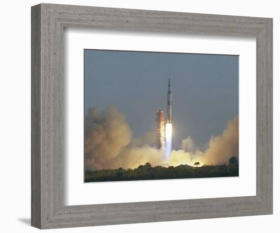 Saturn V Rocket-null-Framed Photographic Print