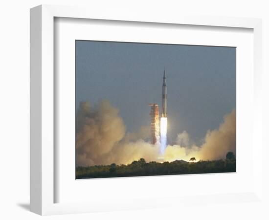 Saturn V Rocket-null-Framed Photographic Print