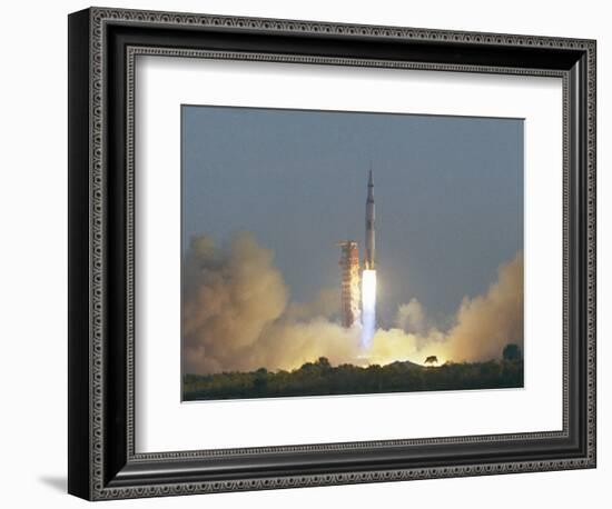 Saturn V Rocket-null-Framed Photographic Print