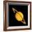 Saturn with Two Moon-null-Framed Premium Photographic Print