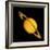 Saturn with Two Moon-null-Framed Premium Photographic Print