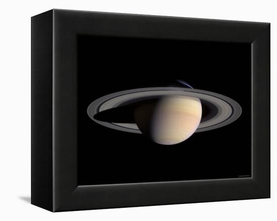 Saturn-Stocktrek Images-Framed Premier Image Canvas