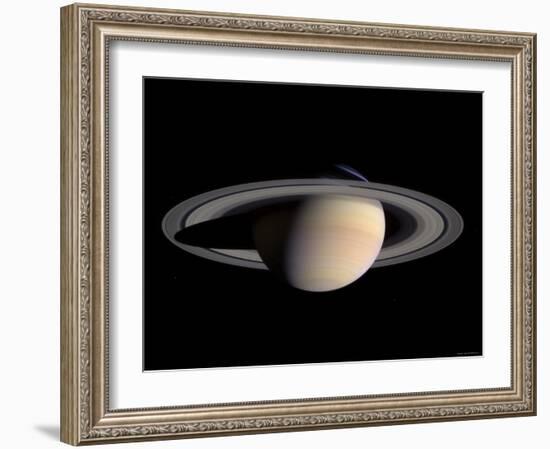 Saturn-Stocktrek Images-Framed Photographic Print