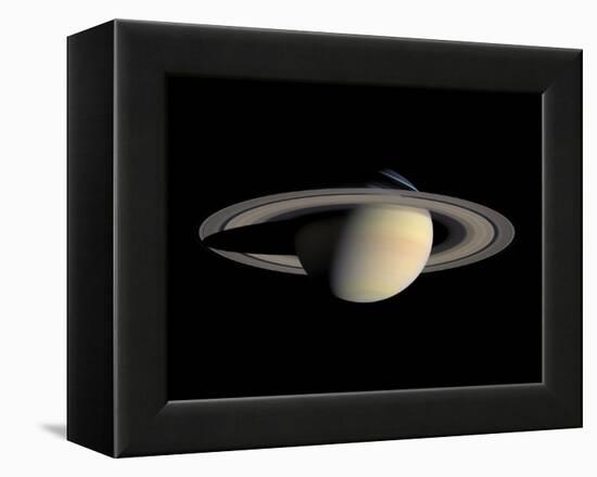 Saturn-Michael Benson-Framed Premier Image Canvas
