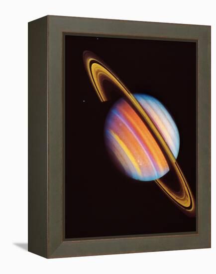 Saturn-null-Framed Premier Image Canvas