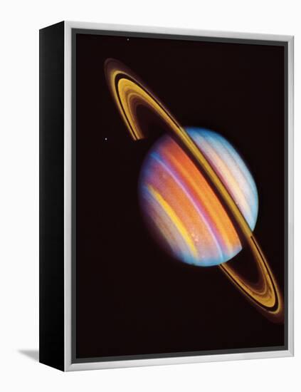 Saturn-null-Framed Premier Image Canvas