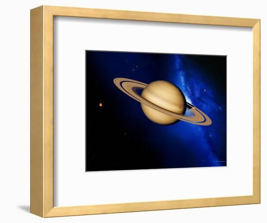 Saturn-Detlev Van Ravenswaay-Framed Premium Photographic Print