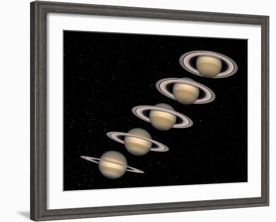 Saturn-null-Framed Photographic Print