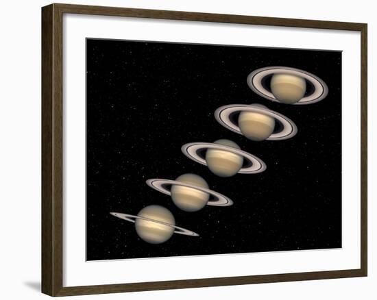 Saturn-null-Framed Photographic Print