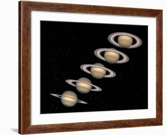 Saturn-null-Framed Photographic Print