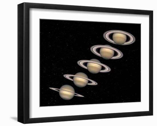 Saturn-null-Framed Photographic Print