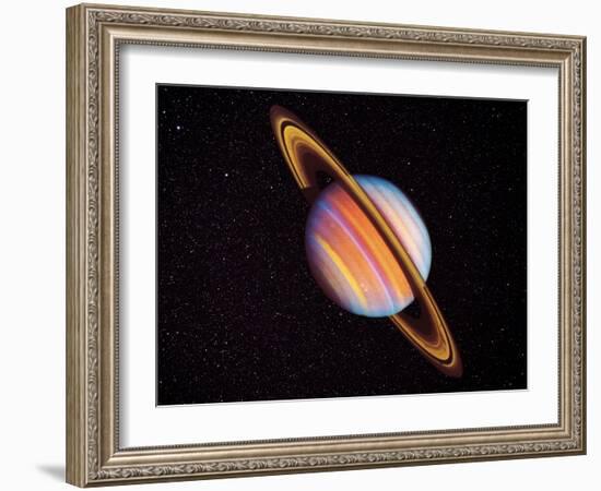 Saturn-null-Framed Photographic Print