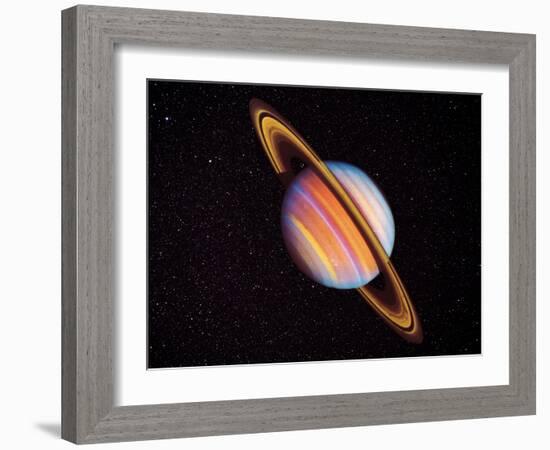 Saturn--Framed Photographic Print