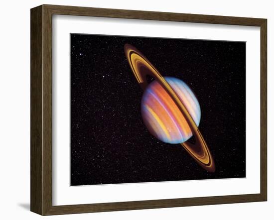 Saturn-null-Framed Photographic Print