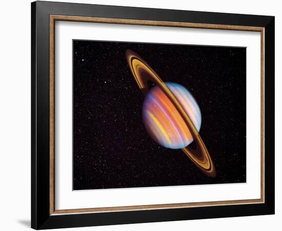 Saturn-null-Framed Photographic Print