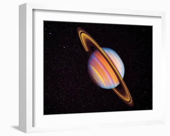 Saturn-null-Framed Photographic Print