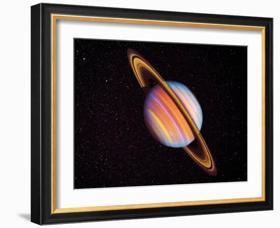 Saturn-null-Framed Photographic Print