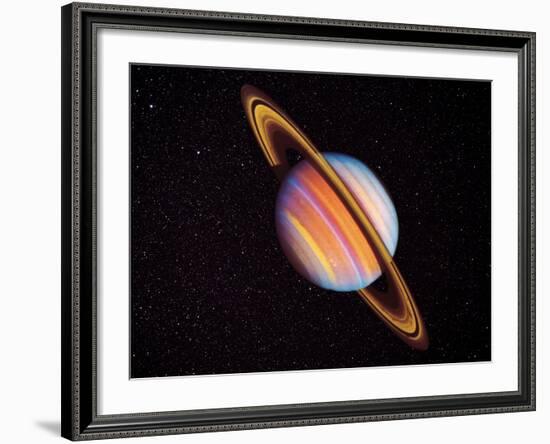 Saturn-null-Framed Photographic Print