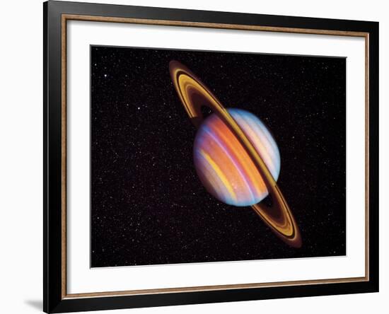 Saturn-null-Framed Photographic Print