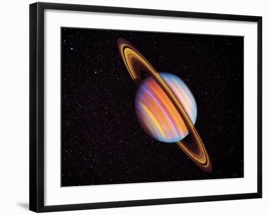 Saturn-null-Framed Photographic Print