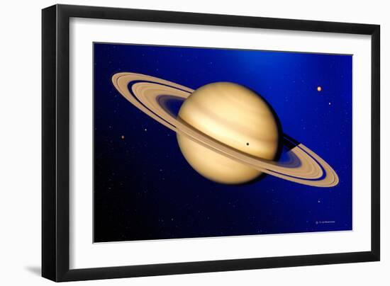 Saturn-Detlev Van Ravenswaay-Framed Photographic Print