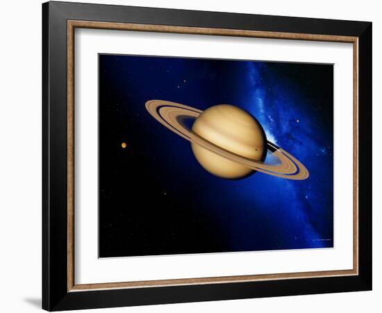 Saturn-Detlev Van Ravenswaay-Framed Photographic Print