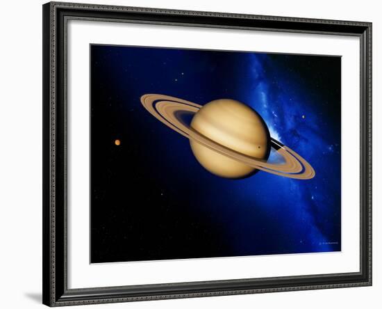 Saturn-Detlev Van Ravenswaay-Framed Photographic Print