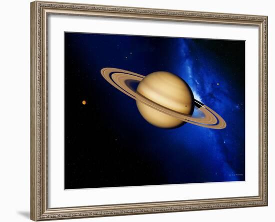 Saturn-Detlev Van Ravenswaay-Framed Photographic Print