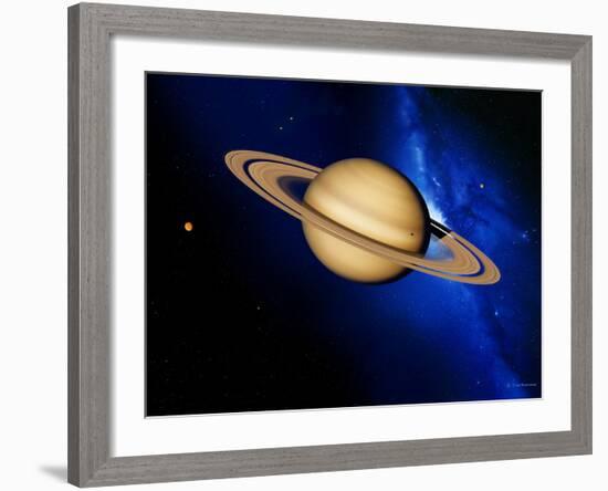 Saturn-Detlev Van Ravenswaay-Framed Photographic Print