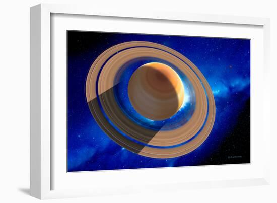 Saturn-Detlev Van Ravenswaay-Framed Photographic Print