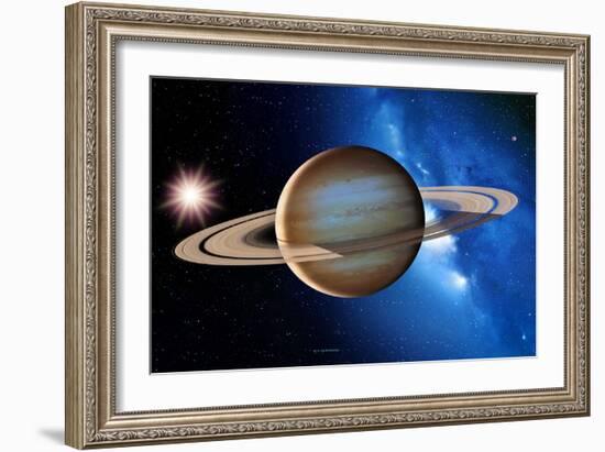 Saturn-Detlev Van Ravenswaay-Framed Photographic Print