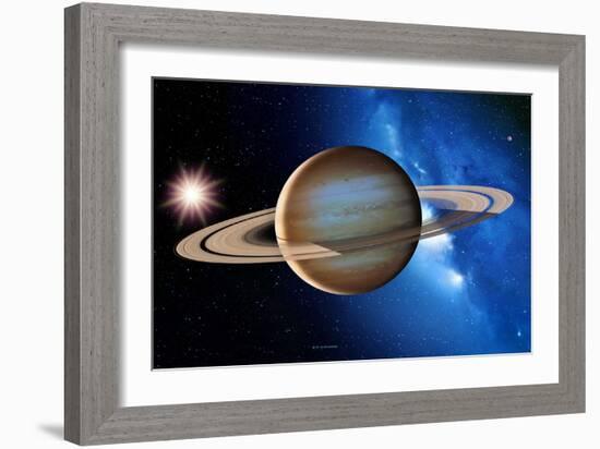 Saturn-Detlev Van Ravenswaay-Framed Photographic Print