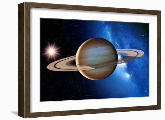 Saturn-Detlev Van Ravenswaay-Framed Photographic Print