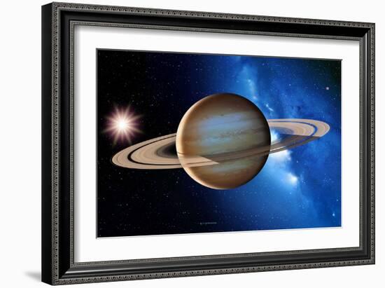 Saturn-Detlev Van Ravenswaay-Framed Photographic Print