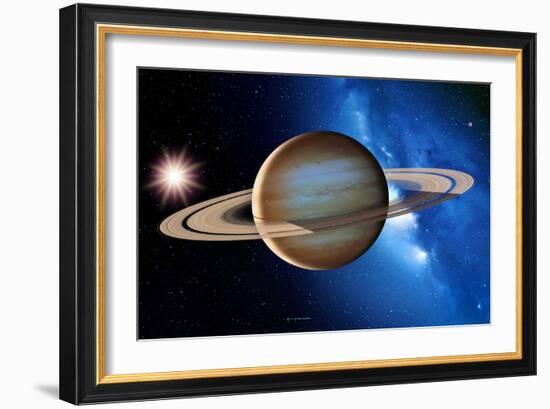 Saturn-Detlev Van Ravenswaay-Framed Photographic Print