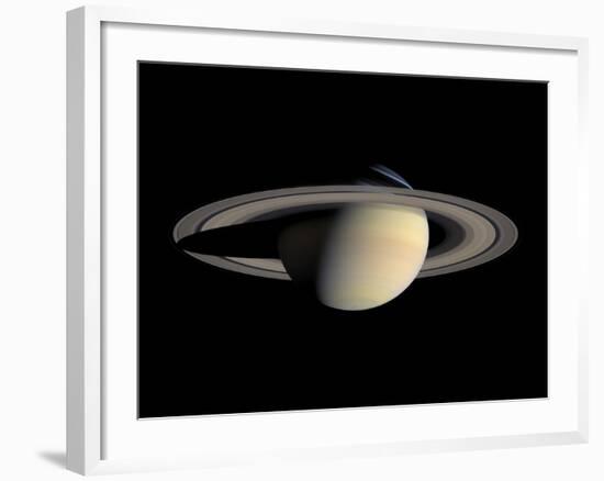 Saturn-Michael Benson-Framed Photographic Print