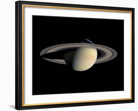 Saturn-Michael Benson-Framed Photographic Print