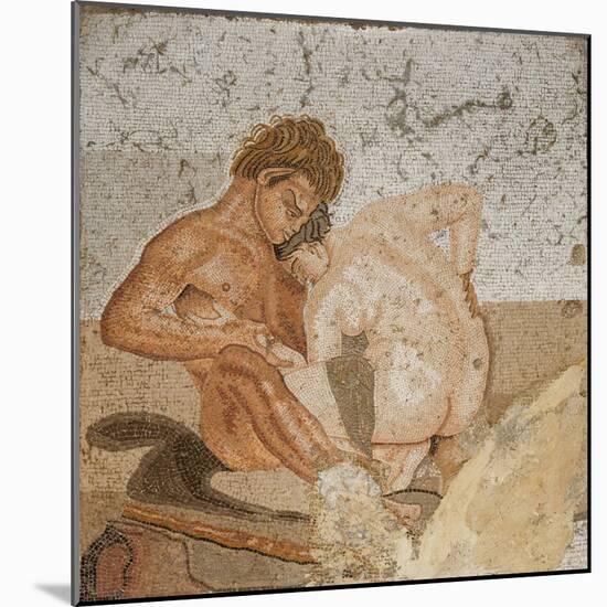 Satyr and Nymph, from the House of the Faun , Pompeii-Roman-Mounted Giclee Print